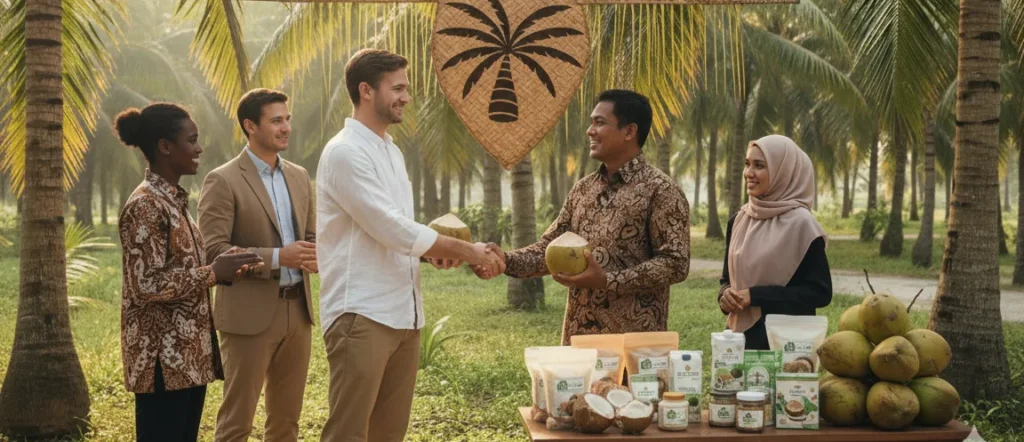 American importers partnering with Indonesian coconut supplier Atrin International