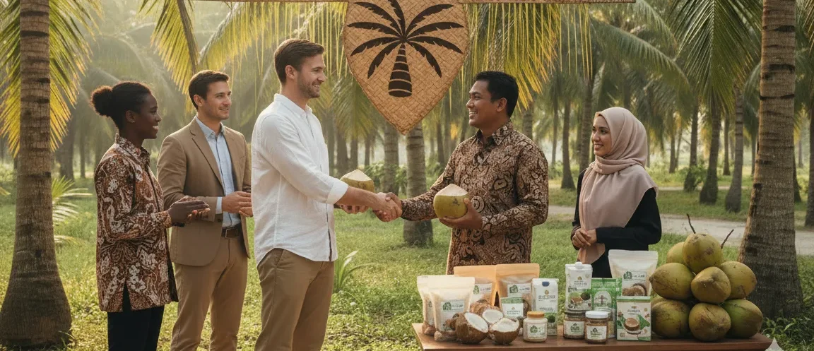 American importers partnering with Indonesian coconut supplier Atrin International