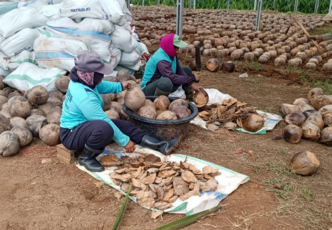 Indonesian coconut exporters supporting America’s sustainable economy – Atrin International